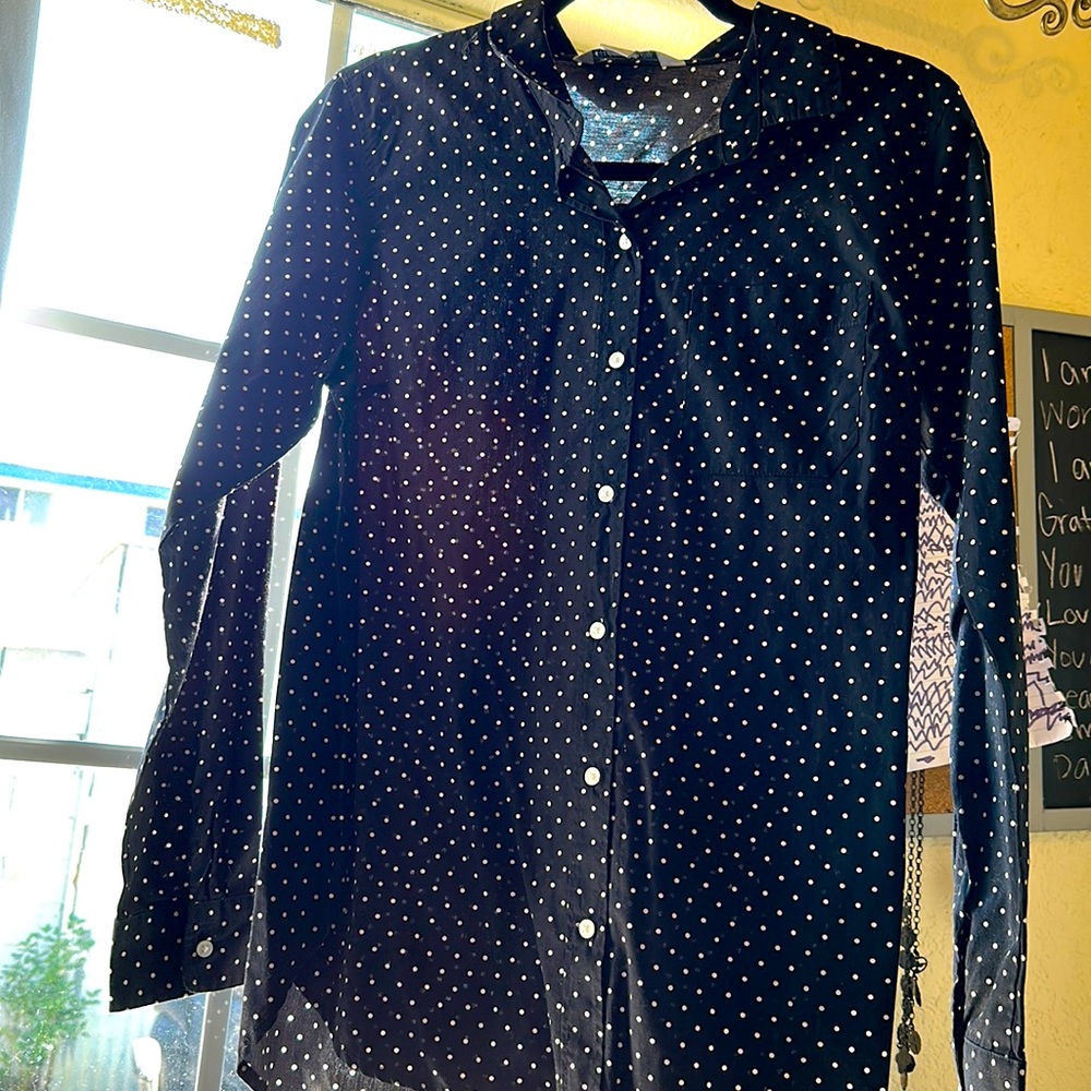 Pocka dot long sleeve